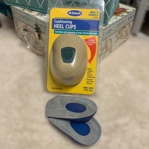 Dr. Scholl's Cushioning Heel Cups and Massaging Gel Heel Cushions